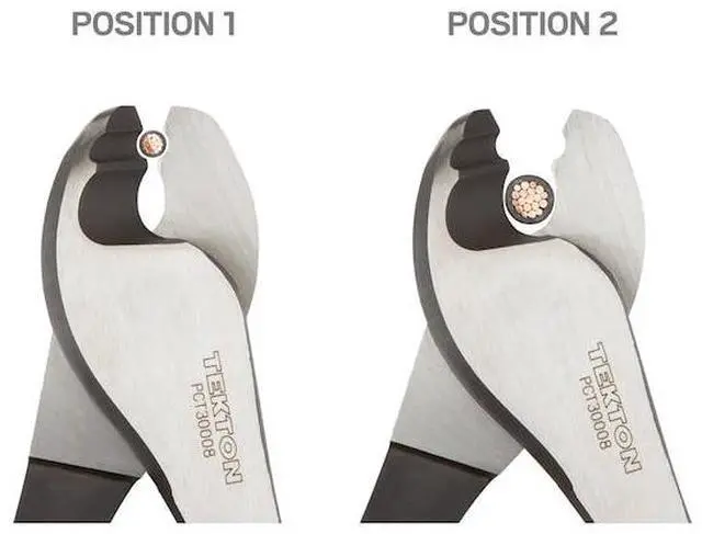 Alt view image 4 of 7 - TEKTON PCT30008 8 Inch Cable Cutting Pliers