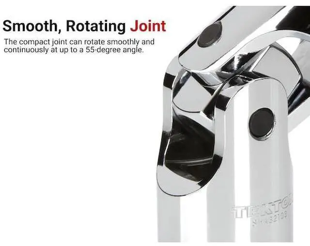 Alt view image 2 of 6 - TEKTON SHD08009 1/4 Inch Drive x 11/32 Inch Universal Joint Socket