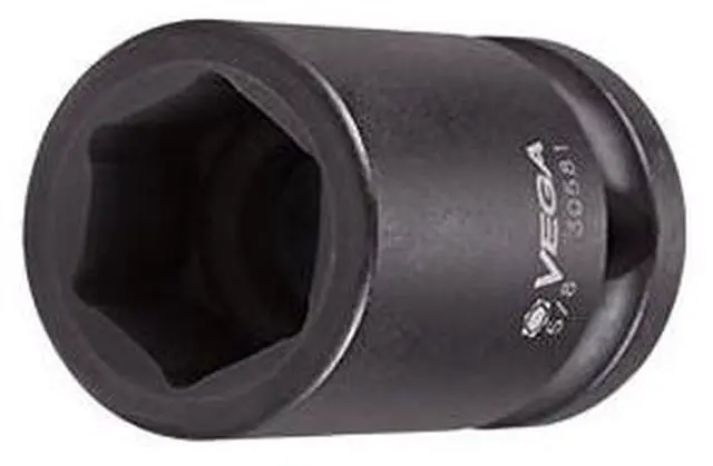 Main image of VEGA 324161 Impact Socket Std Length,1/2 Sq Dr 1-1/2