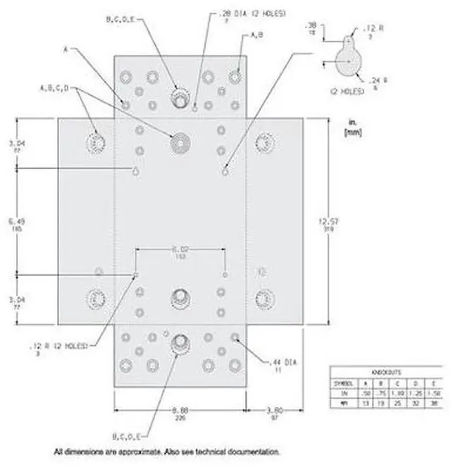 Alt view image 2 of 2 - SQUARE D QO816L100DS Load Center, 8 Spaces, 100A Amps, 120/240V AC