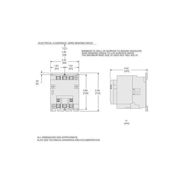 Alt view image 2 of 2 - SQUARE D 8502SCO2V02S 120VAC Non-Reversing Magnetic Contactor 3P 27A NEMA 1