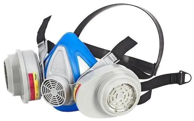 Alt view image 3 of 7 - MSA SAFETY 815692 Half Mask Respirator, Advantage 200 LS Series, Bayonet,