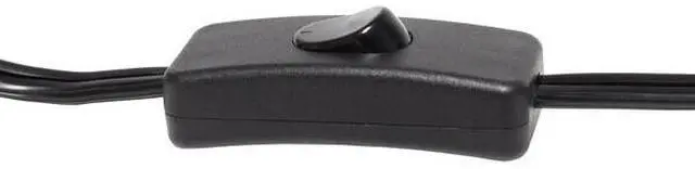 Alt view image 11 of 11 - Lalia Home Black Framed Table Lamp with Smoked Cylinder Glass Shade, Small