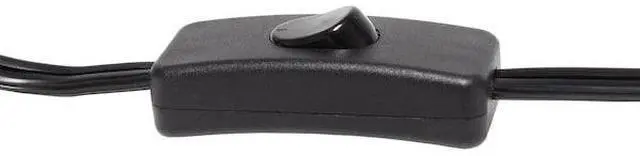 Alt view image 11 of 11 - Lalia Home Black Framed Table Lamp with Clear Cylinder Glass Shade, Small