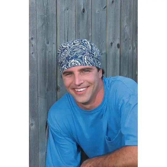 Alt view image 5 of 6 - ERGODYNE 6710 Cooling Hat,Navy,Universal