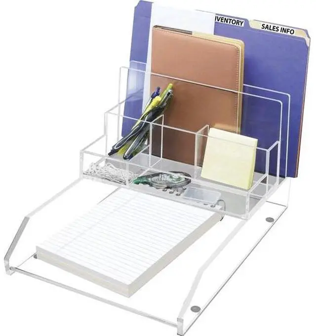Main image of KANTEK AD-245 Acrylic File Sorter/ Desk Organizer