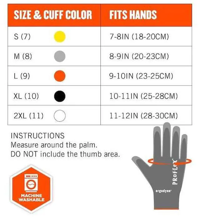 Alt view image 3 of 5 - ERGODYNE 7044 ANSI A4 PU Coated CR Gloves, Gray, Size XXL, PR