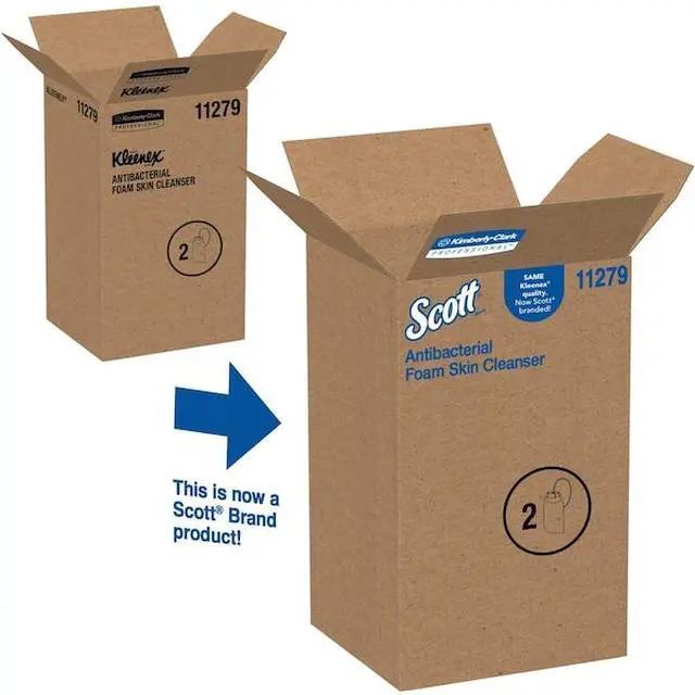 Alt view image 3 of 5 - SCOTT 11279 Control Antimicrobial Foam Skin Cleanser, Unscented, 1500mL Rfl, PK2