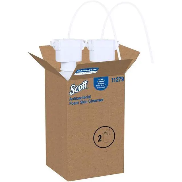 Alt view image 2 of 5 - SCOTT 11279 Control Antimicrobial Foam Skin Cleanser, Unscented, 1500mL Rfl, PK2