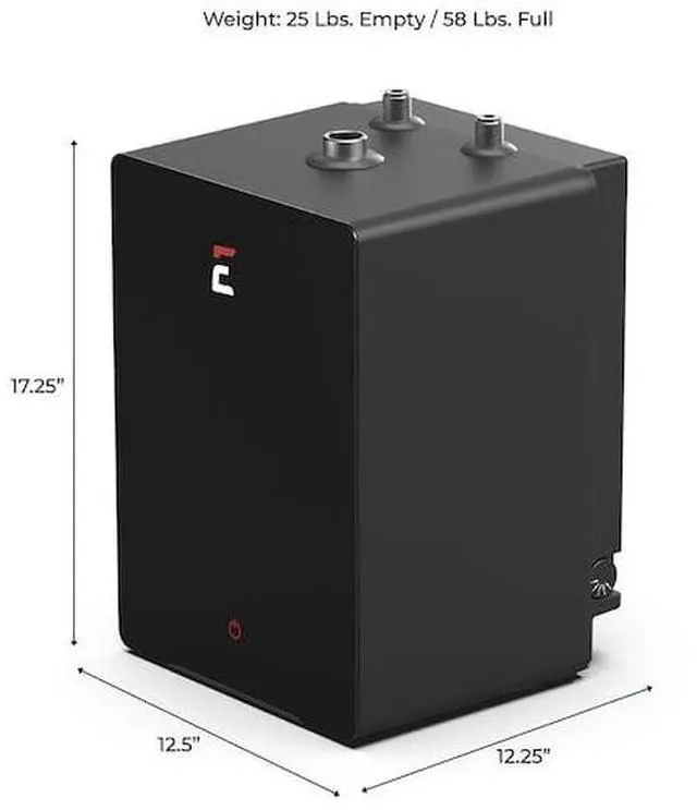 Alt view image 2 of 6 - ECCOTEMP ESH-4.0 SmartHome 4.0 Gallon Mini Tank Water Heater with Voice Commands