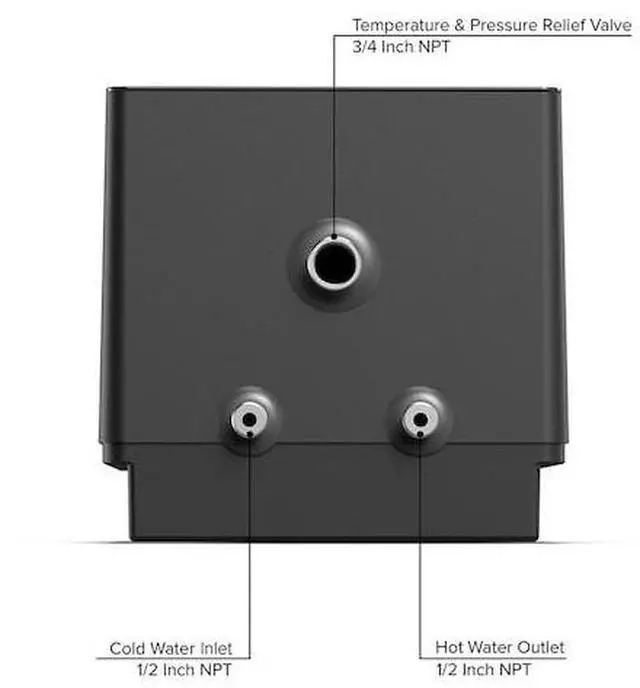 Alt view image 6 of 6 - ECCOTEMP ESH-4.0 SmartHome 4.0 Gallon Mini Tank Water Heater with Voice Commands