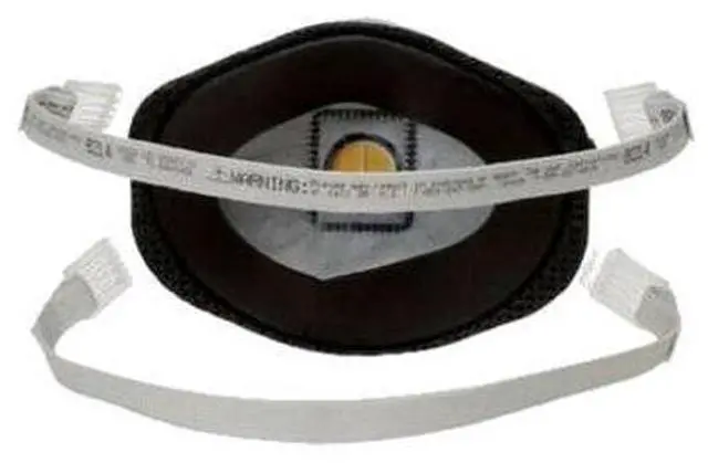 Alt view image 2 of 6 - 3M 8214 Disposable Respirator, N95, Nuisance Organic Vapor, Nuisance Ozone,