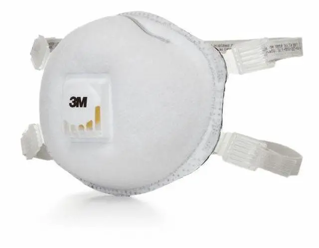 Alt view image 4 of 6 - 3M 8214 Disposable Respirator, N95, Nuisance Organic Vapor, Nuisance Ozone,