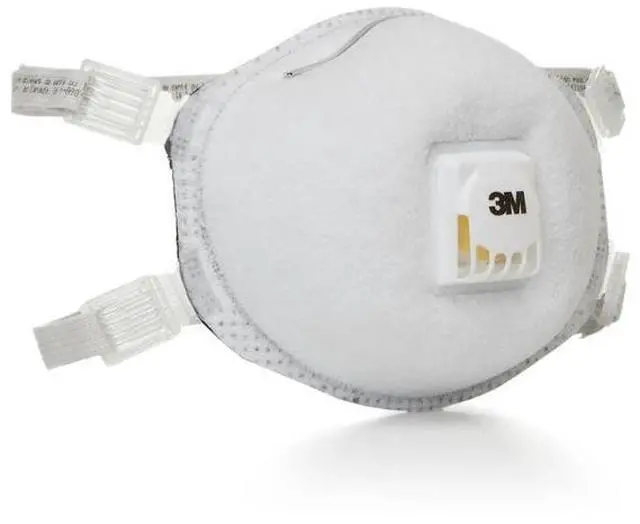 Alt view image 5 of 6 - 3M 8214 Disposable Respirator, N95, Nuisance Organic Vapor, Nuisance Ozone,