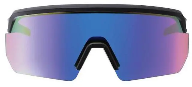 Alt view image 2 of 6 - ERGODYNE AEGIR-MI AEGIR-MI, Safety Glasses, Blue Mirror Lens, Matte Black
