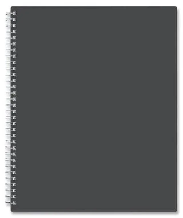 Alt view image 4 of 6 - BLUE SKY 100009 Passages Appointment Planner, 11 x 8.5, Charcoal Cover,
