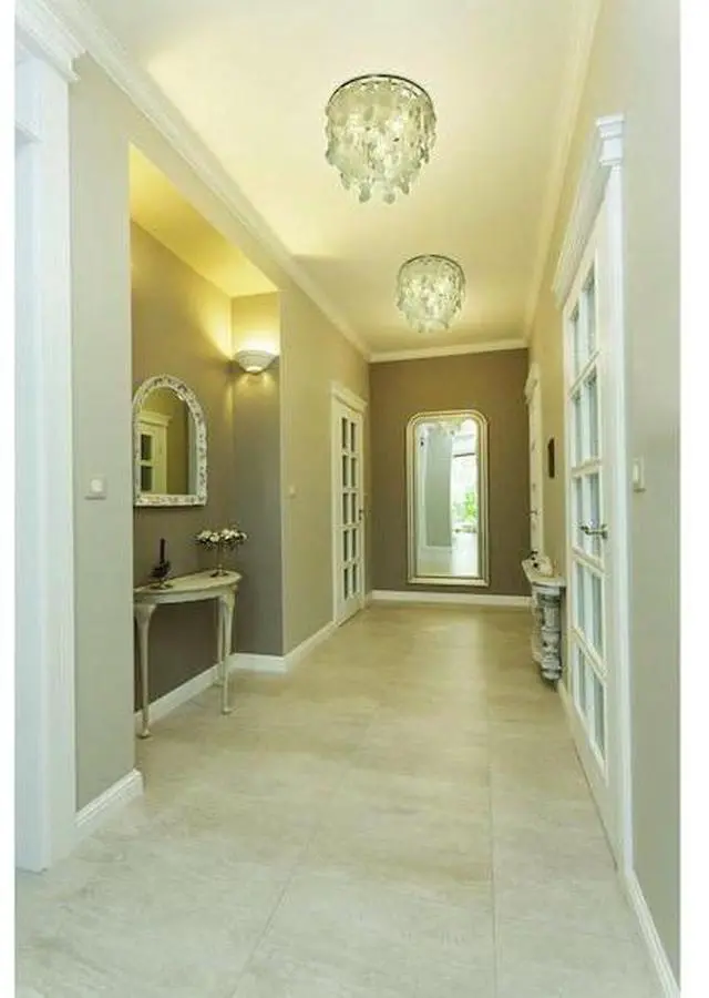Alt view image 2 of 6 - VAXCEL C0079 Elsa 16-in W Satin Nickel Capiz Shell Coastal Flush Mount Ceiling