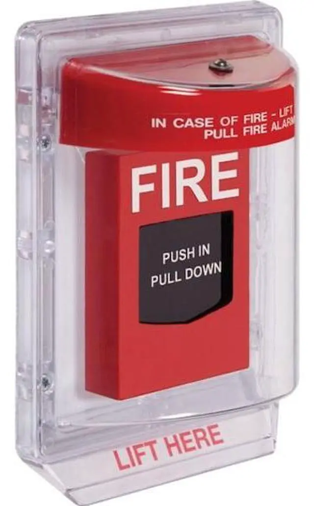 Alt view image 5 of 10 - Pull Station Cover, Horn, H 10-13/64 In