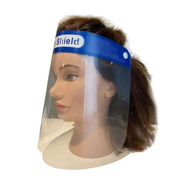 Alt view image 2 of 2 - C-LINE PRODUCTS 19020-CT 8.67" x 13" Clear Protective Face Shield, 1/EA,
