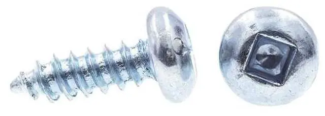 Alt view image 2 of 3 - PRIME-LINE 9163796 Sheet Metal Screw Self-Tap Pan Head, Sqr Drive No. 8 X 1/2in