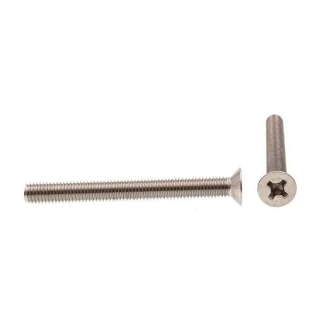 Alt view image 3 of 3 - PRIME-LINE 9121842 Machine Screw, Metric, Flat Head, Phillip Drive M8-1.25 X