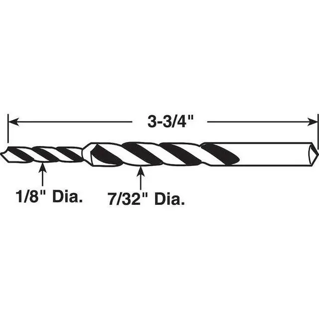 Alt view image 2 of 3 - PRIME-LINE L 5628 Plunger Latch Step Drill, 1/8 in. to 7/32 in. (Single Pack)