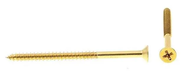 Main image of PRIME-LINE 9035926 Wood Screw, Flat Head, Phillips Drive No. 10 X 3in Solid