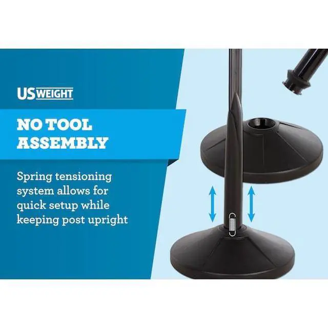 Alt view image 6 of 6 - US WEIGHT U2212 4Ft Sign Post and 40 lb. Base Kit