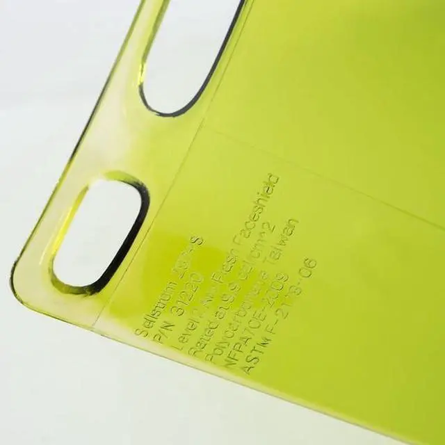 Alt view image 5 of 6 - SELLSTROM S31220 312 Series Premium Arc-Flash-Rated Face Shield Window, 8 in x