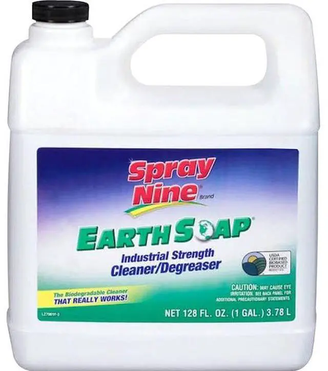 Main image of SPRAY NINE 27901 Cleaner/Degreaser, 1 Gal Jug, Liquid, Clear Green, 4 PK