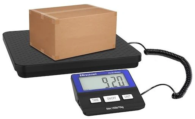 Alt view image 5 of 7 - Brecknell Digital Shipping Scale 400 lb. Capacity (816965007530)