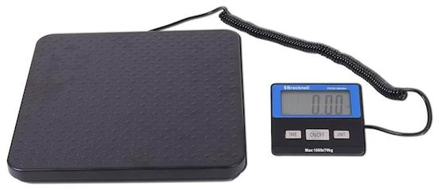 Alt view image 7 of 7 - Brecknell Digital Shipping Scale 400 lb. Capacity (816965007530)