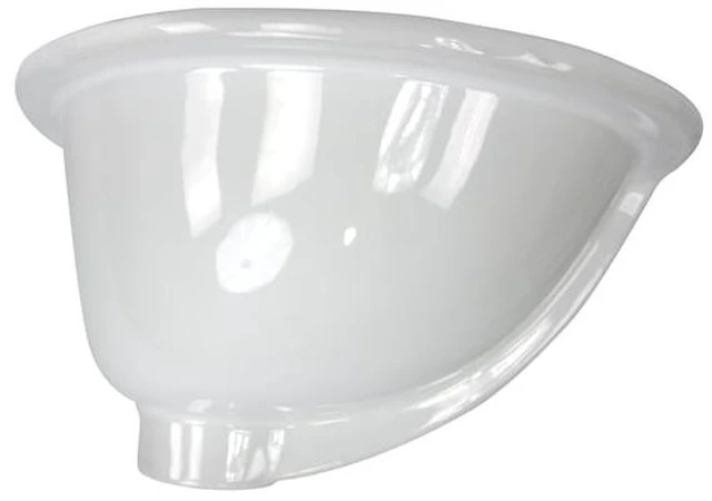 Main image of NANTUCKET SINKS GB-13x10-W Glazed Bottom 13 Inch X 10 Inch Undermount Ceramic