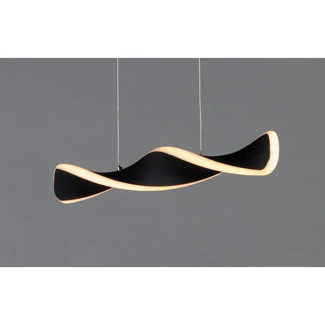 Alt view image 2 of 2 - ET2 E24155-BK Pirouette 1-Light 3.25" Wide Black Linear Pendant