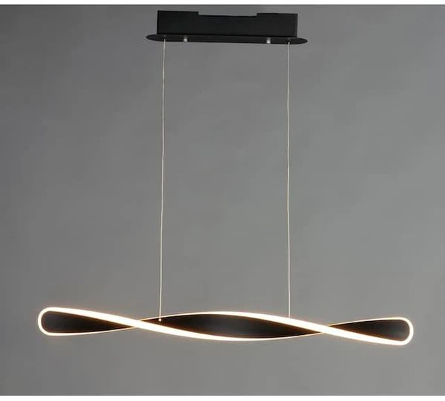 Main image of ET2 E24155-BK Pirouette 1-Light 3.25" Wide Black Linear Pendant