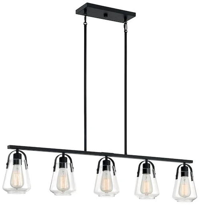 Main image of NUVO 60/7104 Fixture, Pendant, 5-Light, Incandescent, 60W, 120V, A19, Medium