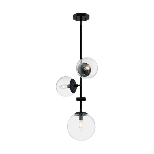 Alt view image 2 of 3 - NUVO 60/7134 Fixture, Pendant, 3-Lght, Incandescent, 60W, 120V, B10, Candelabra