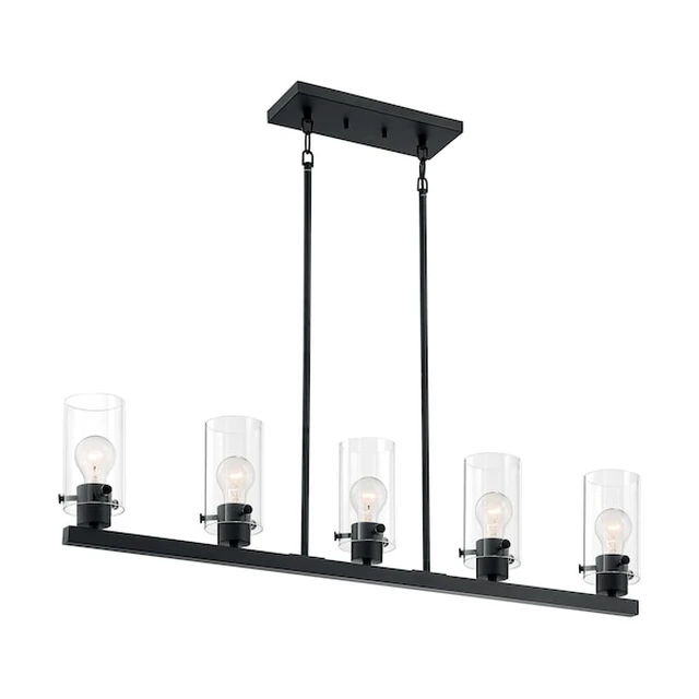 Alt view image 3 of 3 - NUVO 60/7276 Fixure, Pendant, 5-Light, Incandescent, 60W, 120V, A19, Medium