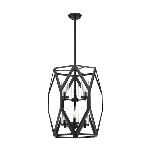 Alt view image 2 of 3 - NUVO 60/7306 Fixure, Pndnt, 6-Lght, Incandescent, 60W, 120V, Type B, Candelabra