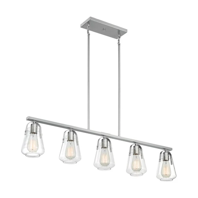 Alt view image 3 of 3 - NUVO 60/7114 Fixture, Pendant, 5-Light, Incandescent, 60W, 120V, A19, Medium