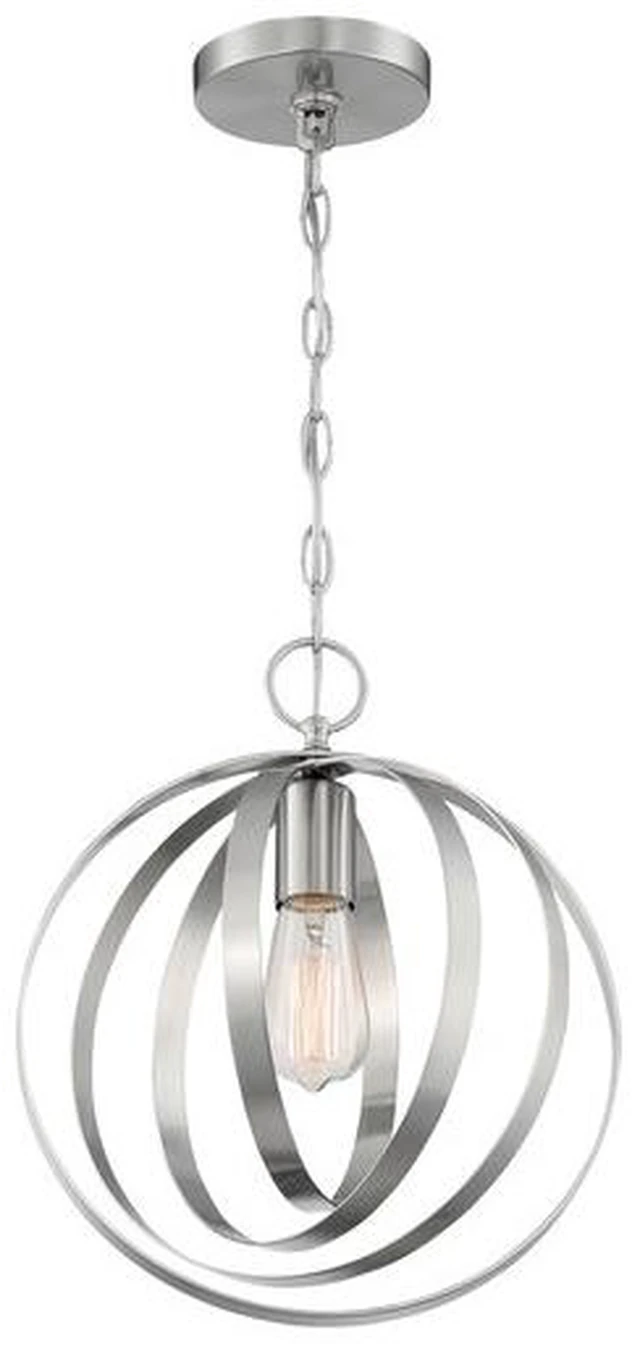 Main image of NUVO 60/7046 Fixture, Pendant, 1-Light, Incandescent, 100W, 120V, A19, Medium