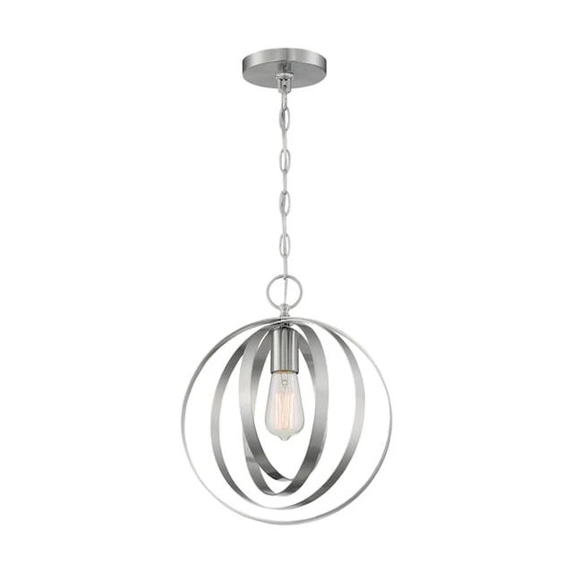 Alt view image 3 of 3 - NUVO 60/7046 Fixture, Pendant, 1-Light, Incandescent, 100W, 120V, A19, Medium