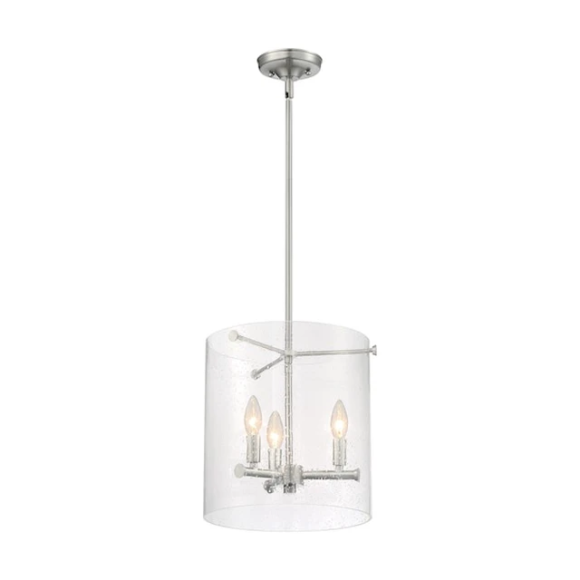Alt view image 3 of 3 - NUVO 60/7187 Fixure, Pendant, 3-Lght, Incandescent, 60W, 120V, B10, Candelabra