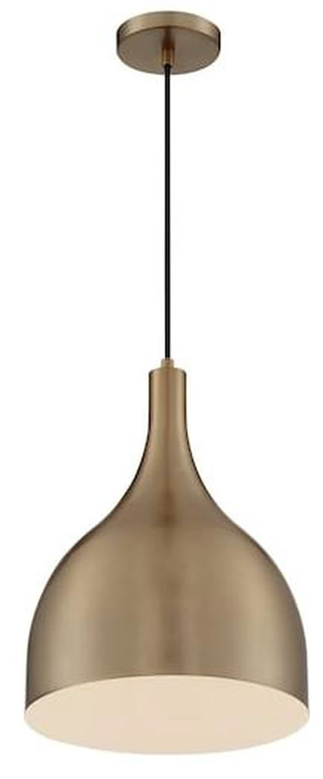 Main image of NUVO 60/7077 Fixture, Pendant, 1-Light, Incandescent, 100W, 120V, A19, Medium