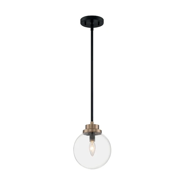 Alt view image 3 of 3 - NUVO 60/7121 Fixture, Pendant, 1-Lght, Incandescent, 60W, 120V, B10, Candelabra