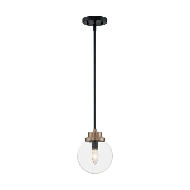 Alt view image 2 of 3 - NUVO 60/7121 Fixture, Pendant, 1-Lght, Incandescent, 60W, 120V, B10, Candelabra