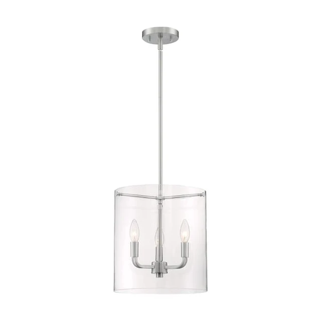Alt view image 2 of 3 - NUVO 60/7177 Fixure, Pendant, 3-Lght, Incandescent, 60W, 120V, B10, Candelabra