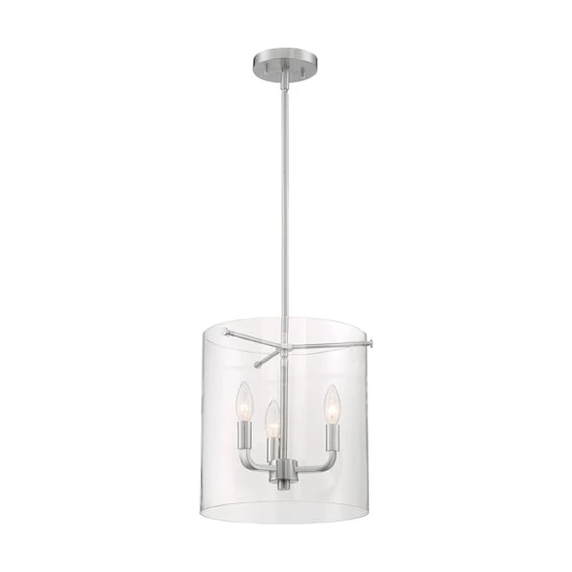 Alt view image 3 of 3 - NUVO 60/7177 Fixure, Pendant, 3-Lght, Incandescent, 60W, 120V, B10, Candelabra