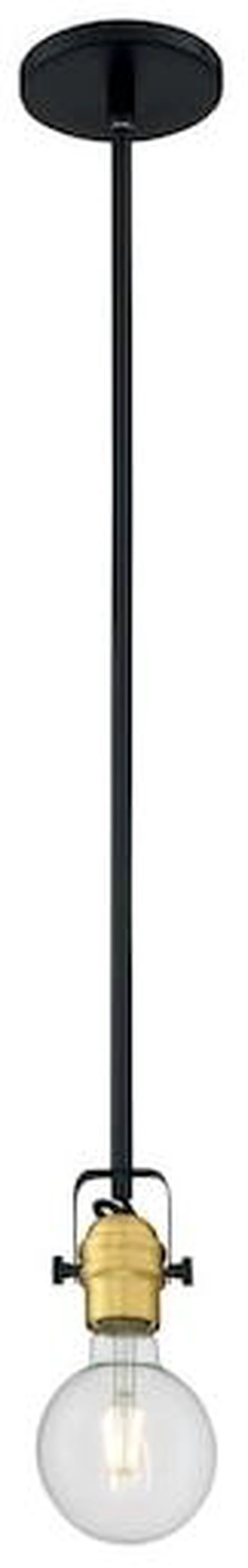 Main image of NUVO 60/6987 Fixture, Pendant, 1-Light, Incandescent, 100W, 120V, A19, Medium
