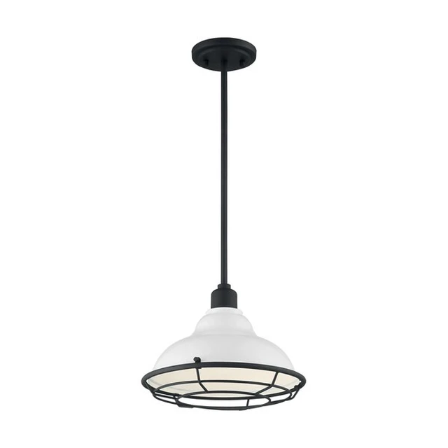 Alt view image 3 of 3 - NUVO 60/7024 Fixture, Pendant, 1-Light, Incandescent, 60W, 120V, A19, Medium